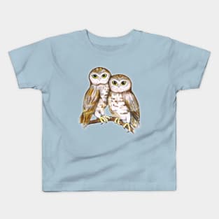 Two cute owls Kids T-Shirt